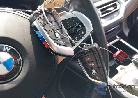 2022 BMW 330I xDrive из США, поврежденный, VIN 3MW5R7J0XN8C70303